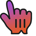 Late Sunset Gradient cursor