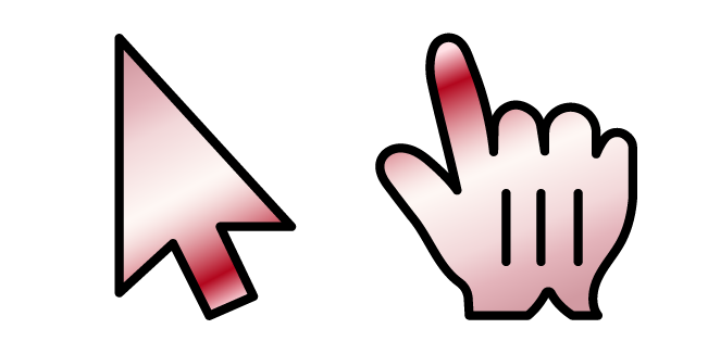 Milk Cocktail with Red Cherry Gradient