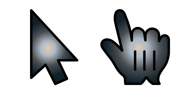 Moon on a Grey Sky Gradient