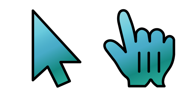 Mountain Lake Blue Gradient