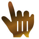 Nut Butter Brown Gradient cursor
