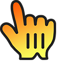 Orange Juice Gradient cursor