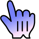 Pastel Purple Gradient cursor