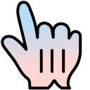 Pastel Tone Gradient cursor