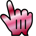 Pink Candy Gradient cursor