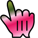 Pink Rose Gradient cursor