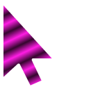 Pink Zebra Gradient pointer
