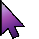 Purple Amethyst Gradient pointer