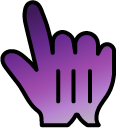Purple Amethyst Gradient cursor