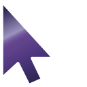 Purple Eggplant Gradient pointer