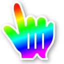 Rainbow Gradient cursor