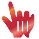 Red Apple Gradient cursor