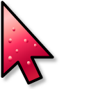 Red Strawberry Jam Gradient pointer