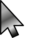 Shades of Gray Gradient pointer