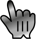 Shades of Gray Gradient cursor