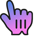 Sublime Vivid Gradient cursor