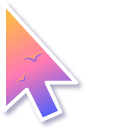 Sunrise on a Lake Gradient pointer