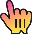 Sweet Morning Gradient cursor