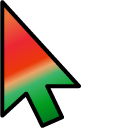 Watermelon Gradient pointer