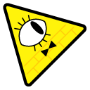 Gravity Falls Bill Cipher pointer
