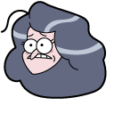 Gravity Falls Mrs. Gleeful and a Vacuum Cleaner cursor