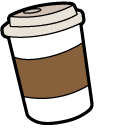 Gravity Falls Sheriff Blubs and Coffee pointer