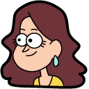 Gravity Falls Woman in Yellow cursor