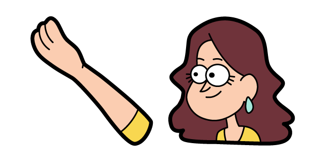 Gravity Falls Woman in Yellow