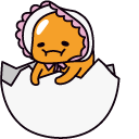 Baby Gudetama cursor