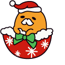 Christmas Gudetama pointer