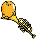 Gudetama and a Trumpet pointer