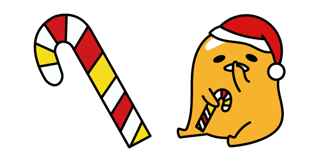 Gudetama and Candy Cane