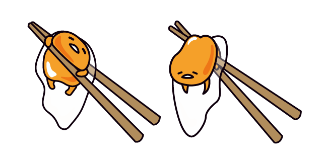 Gudetama and Chopsticks