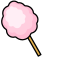 Gudetama and Cotton Candy pointer