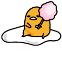 Gudetama and Cotton Candy cursor