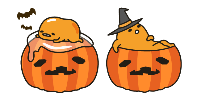 Gudetama and Pumpkin