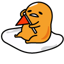 Gudetama and Red Flag cursor