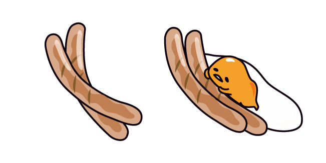 Gudetama and Sausage