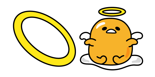 Gudetama Angel and Halo