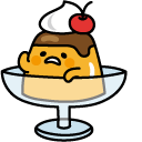 Gudetama Cherry Pudding cursor