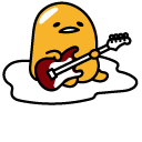 Gudetama Guitarist cursor