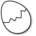 Gudetama Hiding in Eggshell pointer