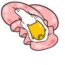 Gudetama on Ham Slices and Pizza pointer