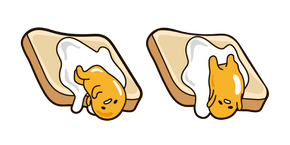 Gudetama on Toast