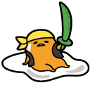 Gudetama Pirate cursor