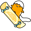 Gudetama Skater cursor