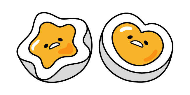Gudetama Star and Heart