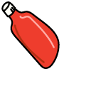 Gudetama Vampire and a Pack of Ketchup Blood pointer