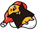 Gudetama Vampire and a Pack of Ketchup Blood cursor