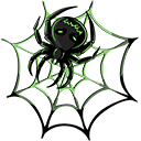 Halloween Acid Spider cursor
